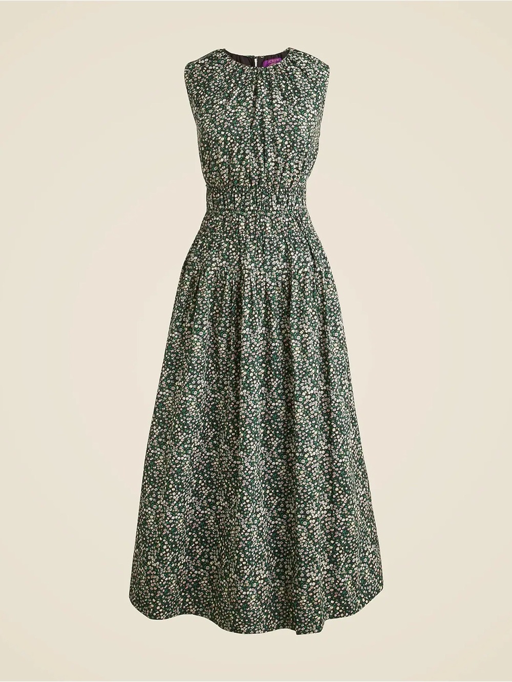 J. Crew Hyacinth Dress in Liberty Marguerite Fabric Sz L - Picture 3 of 13